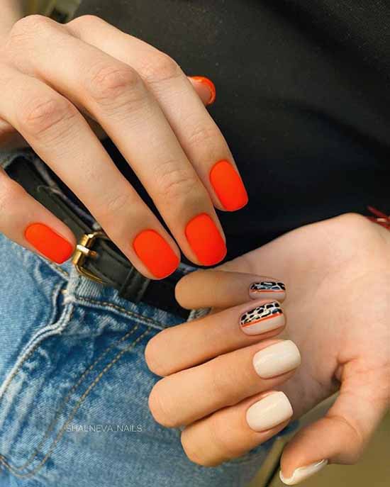 Nail design with stripes: 100 photos, new manicure ideas