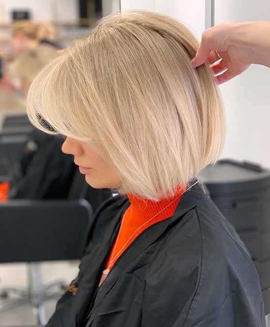 Short haircuts with bangs: photos, top types and shapes