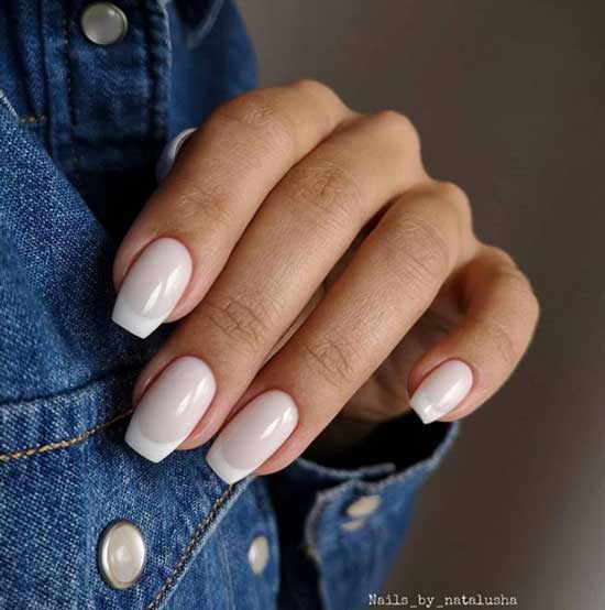 Manicure muddy french photo