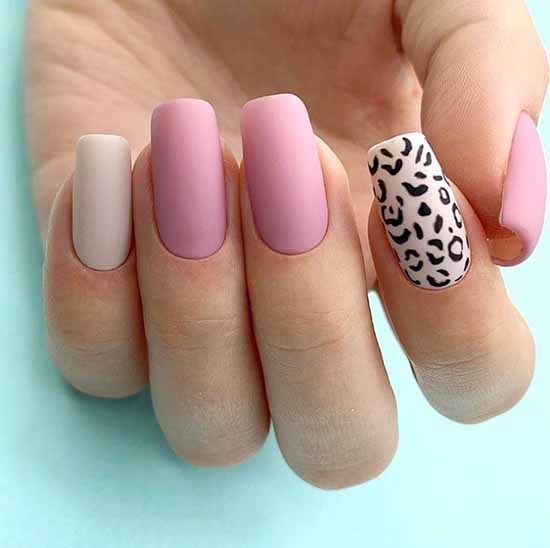 Manicure beige with black: 105 photos with the most beautiful design