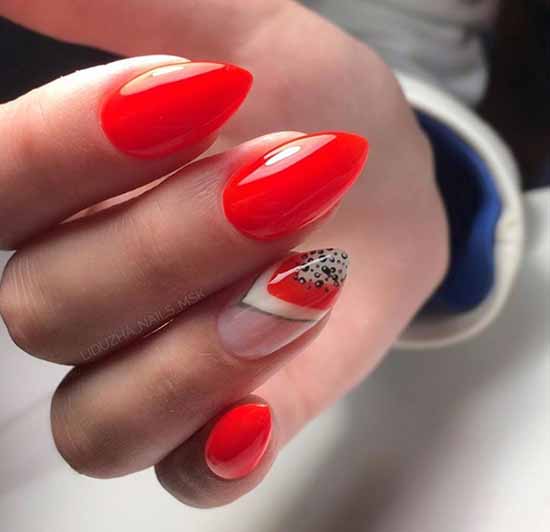 Manicure with fruits 2021: photo novelties of nail design