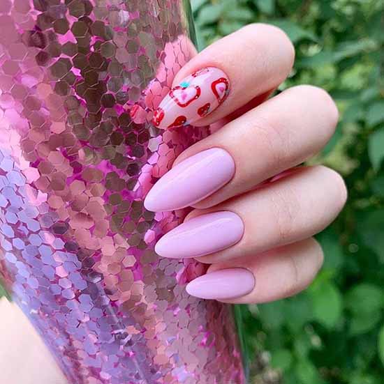 Manicure with fruits 2021: photo novelties of nail design