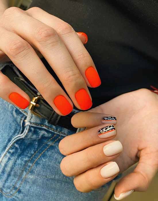 Simple nail design: types and spectacular new items in the photo