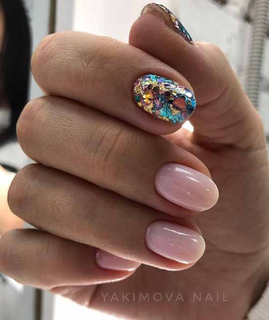 Simple nail design: types and spectacular new items in the photo