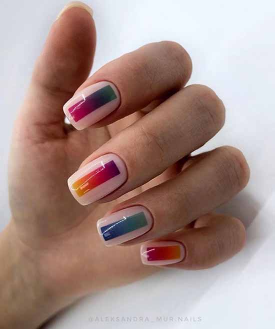 Simple nail design: types and spectacular new items in the photo