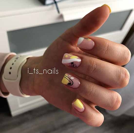 Simple nail design: types and spectacular new items in the photo