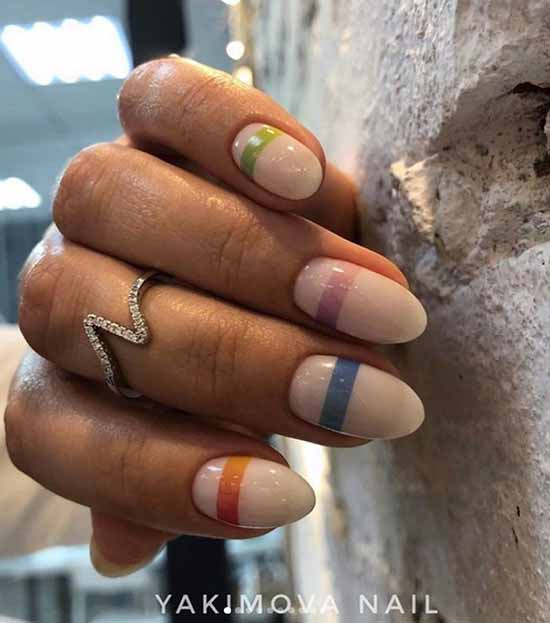 Simple nail design: types and spectacular new items in the photo