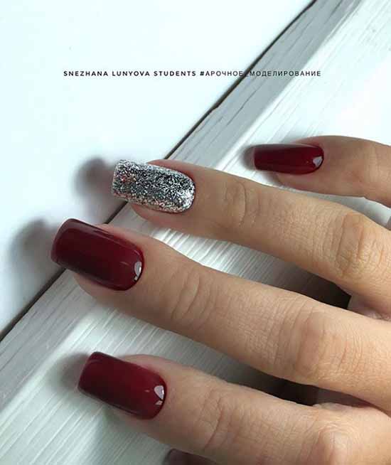 Simple nail design: types and spectacular new items in the photo