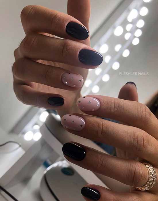 Simple nail design: types and spectacular new items in the photo