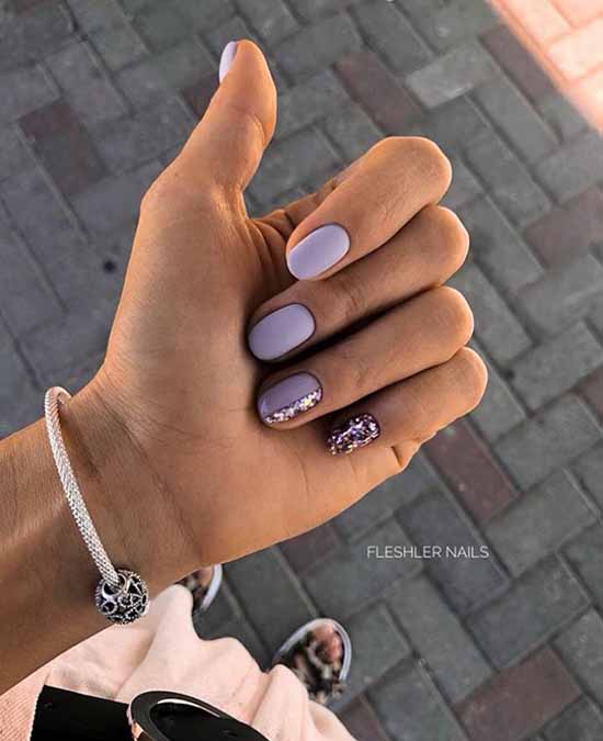 Simple nail design: types and spectacular new items in the photo