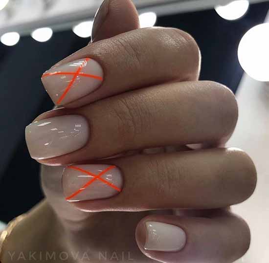 Simple nail design: types and spectacular new items in the photo