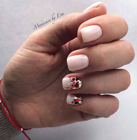 Simple nail design: types and spectacular new items in the photo