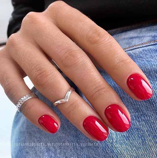 Simple nail design: types and spectacular new items in the photo