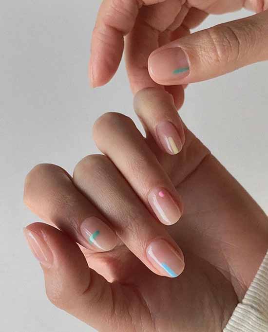 Simple nail design: types and spectacular new items in the photo