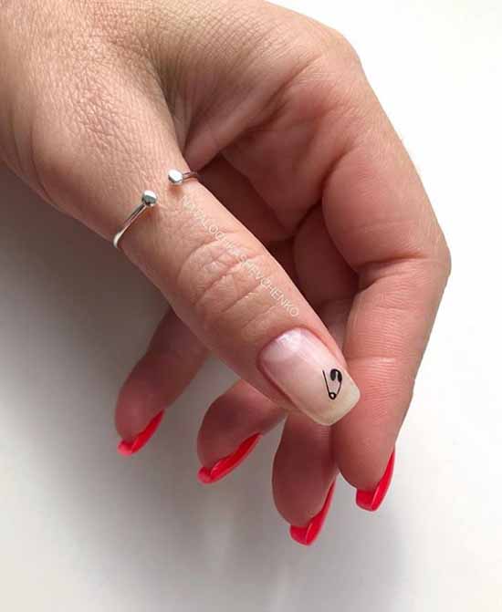 Simple nail design: types and spectacular new items in the photo