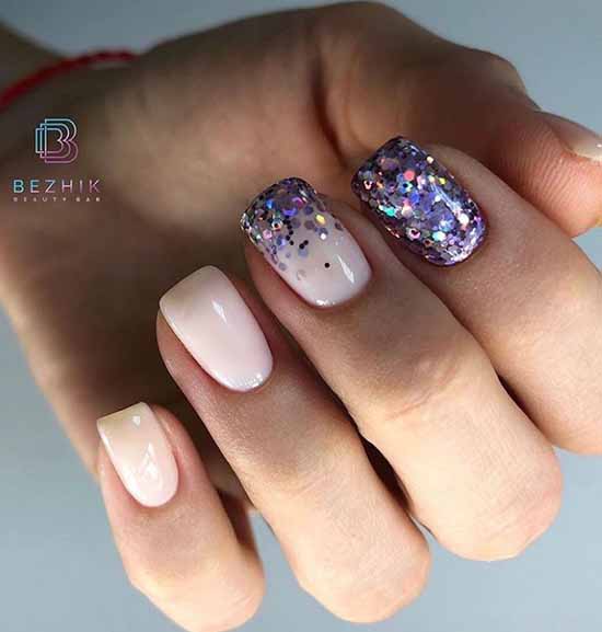 Simple nail design: types and spectacular new items in the photo