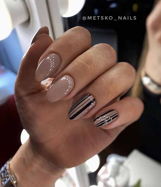 Simple nail design: types and spectacular new items in the photo