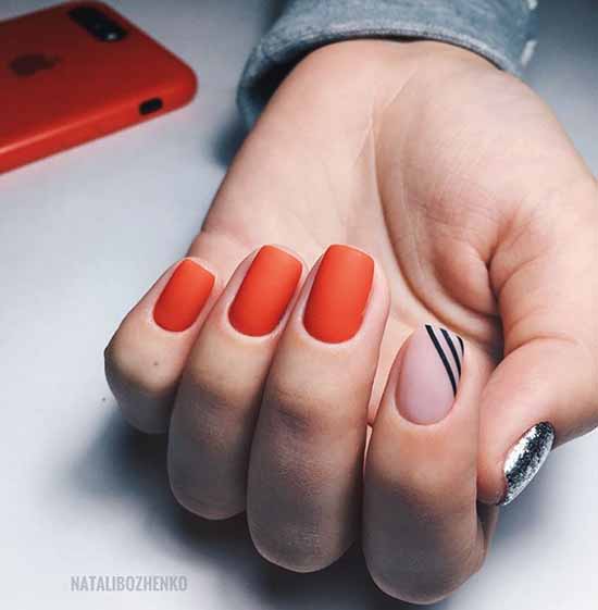 Manucure rouge pour ongles courts: nouveautés sur la photo, idées de mode