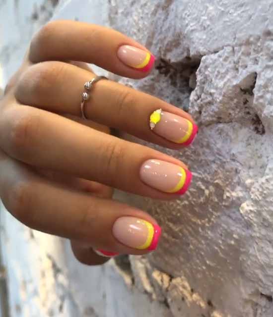 Manucure rouge pour ongles courts: nouveautés sur la photo, idées de mode