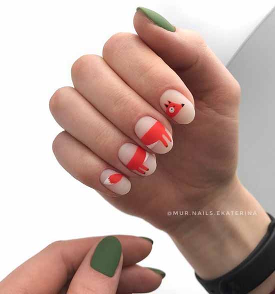 Manucure rouge pour ongles courts: nouveautés sur la photo, idées de mode