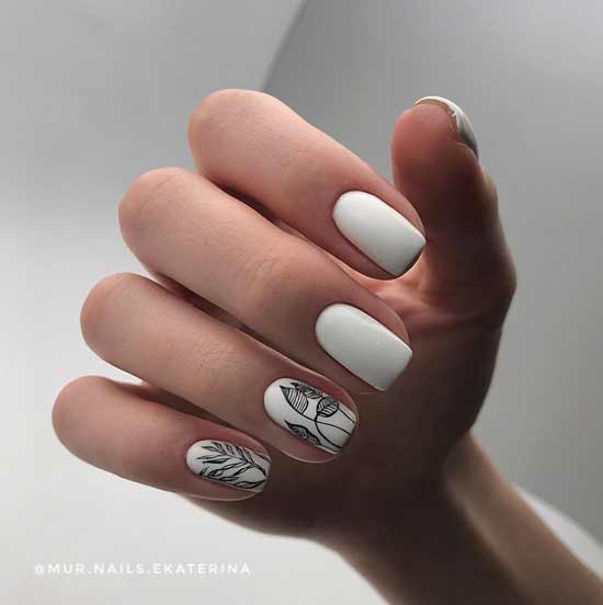 Hand painted on nails