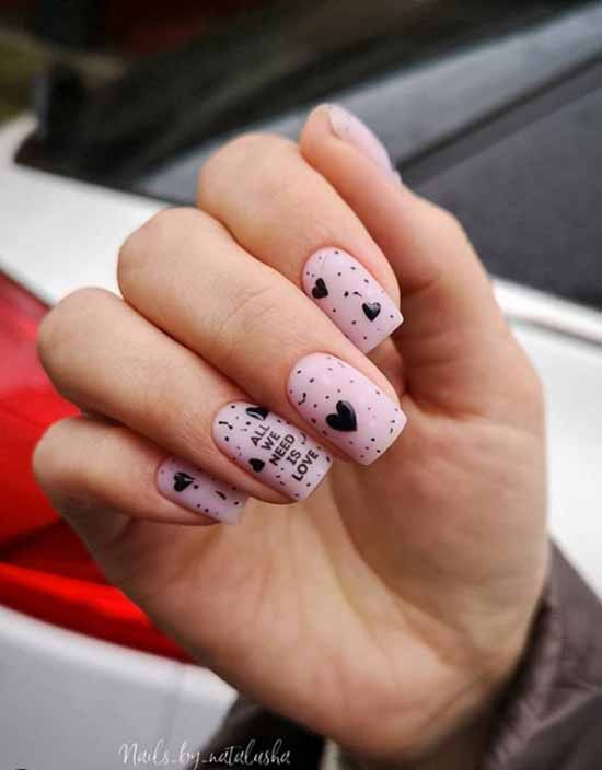 Manicure for square nails: 100 photos with new, beautiful ideas