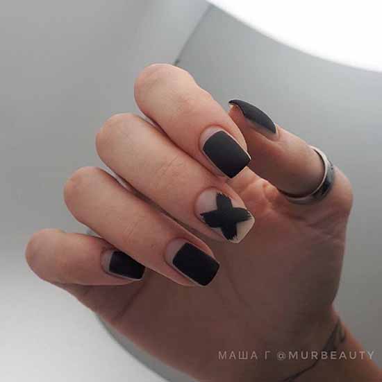 Manicure for square nails: 100 photos with new, beautiful ideas