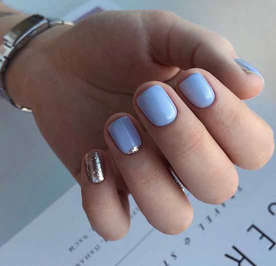 Manicure for square nails: 100 photos with new, beautiful ideas