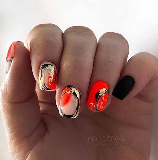 Manicure for square nails: 100 photos with new, beautiful ideas