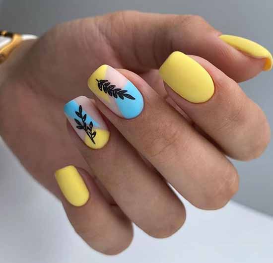 Manicure for square nails: 100 photos with new, beautiful ideas