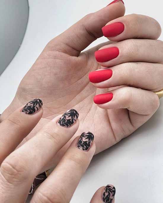 Manicure for square nails: 100 photos with new, beautiful ideas