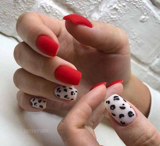 Manicure for square nails: 100 photos with new, beautiful ideas