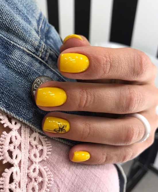 Manicure for square nails: 100 photos with new, beautiful ideas