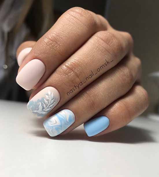 Manicure for square nails: 100 photos with new, beautiful ideas