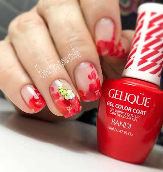 Manicure for square nails: 100 photos with new, beautiful ideas