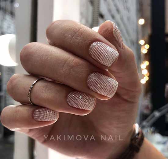 Manicure for square nails: 100 photos with new, beautiful ideas