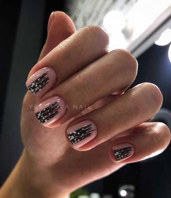 Manicure for square nails: 100 photos with new, beautiful ideas