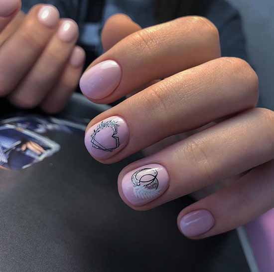 Youth design of nails: 100 new products, photo of manicure