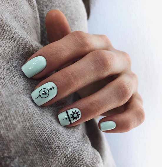 Youth design of nails: 100 new products, photo of manicure