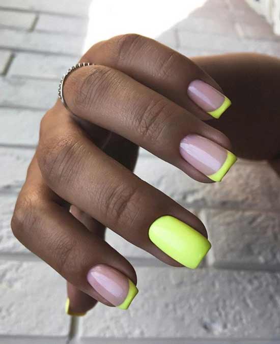 Neon french