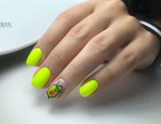 Neon manicure 2021-2022: photos, news, best design ideas