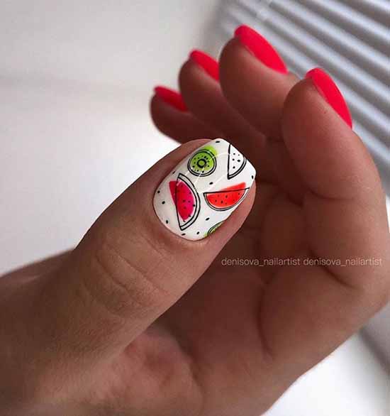 Neon manicure 2021-2022: photos, news, best design ideas