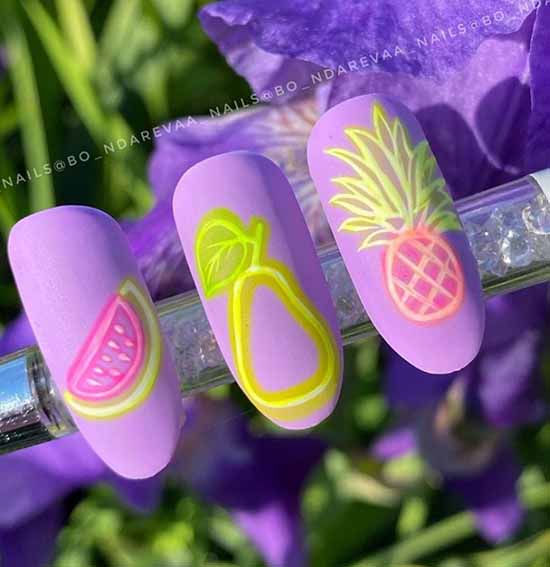 Neon manicure 2021-2022: photos, news, best design ideas