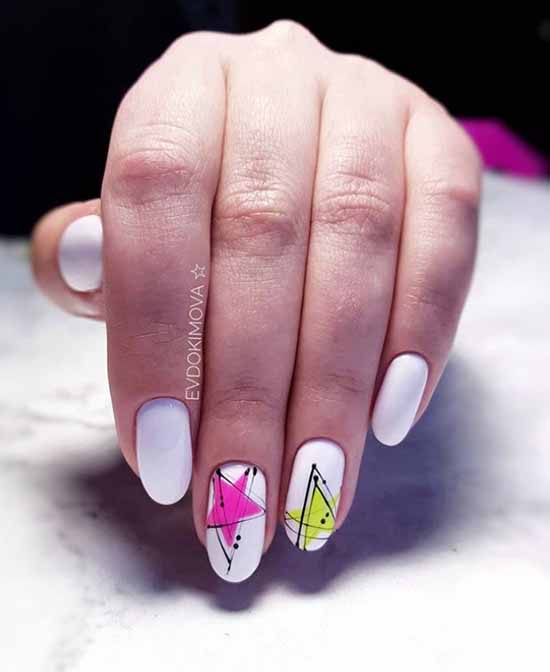 Neon manicure 2021-2022: photos, news, best design ideas