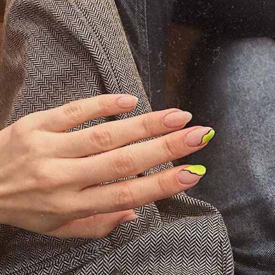 Neon manicure 2021-2022: photos, news, best design ideas