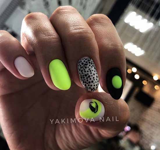 Neon manicure 2021-2022: photos, news, best design ideas