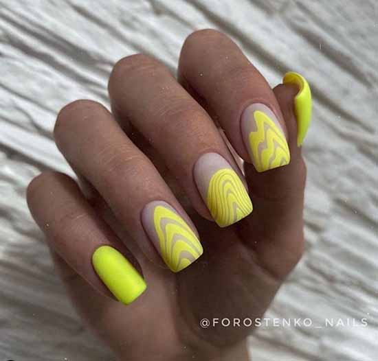 Neon manicure 2021-2022: photos, news, best design ideas