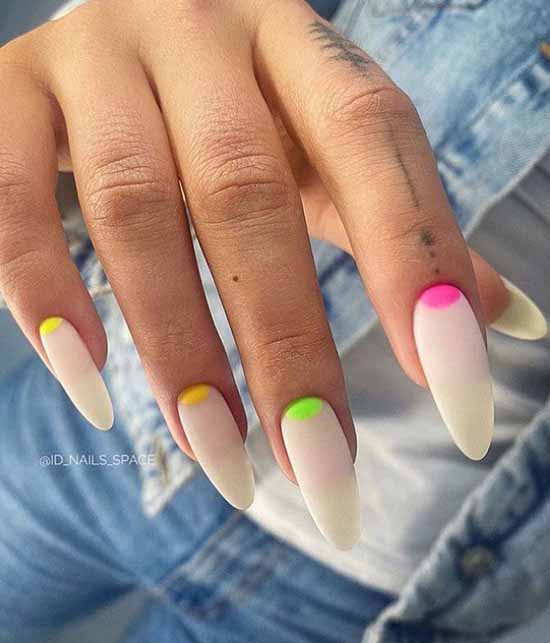 Neon manicure 2021-2022: photos, news, best design ideas