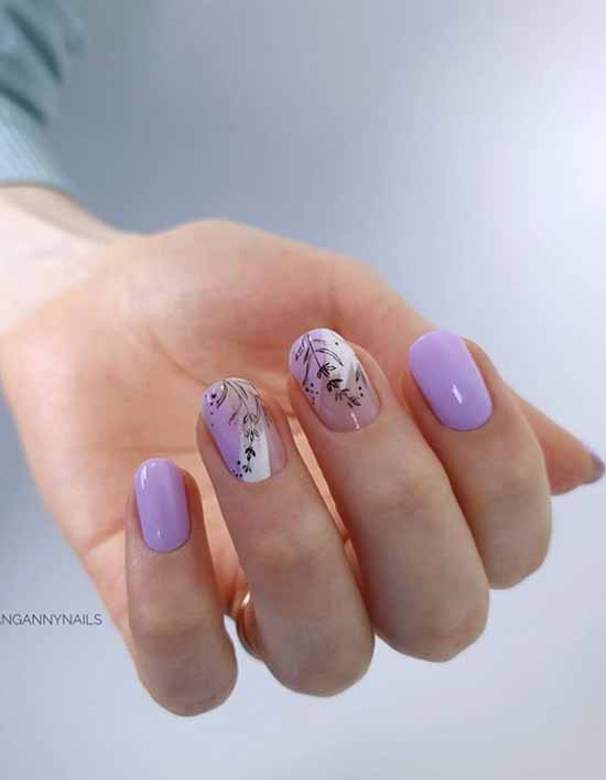 Everyday manicure: new items, 100 beautiful ideas in the photo