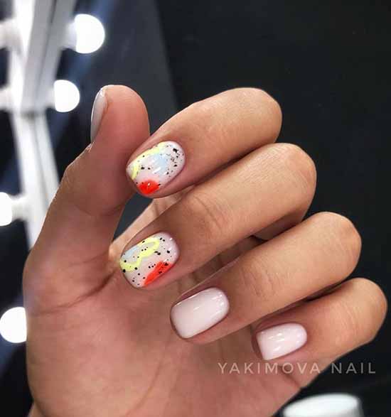 Everyday manicure: new items, 100 beautiful ideas in the photo